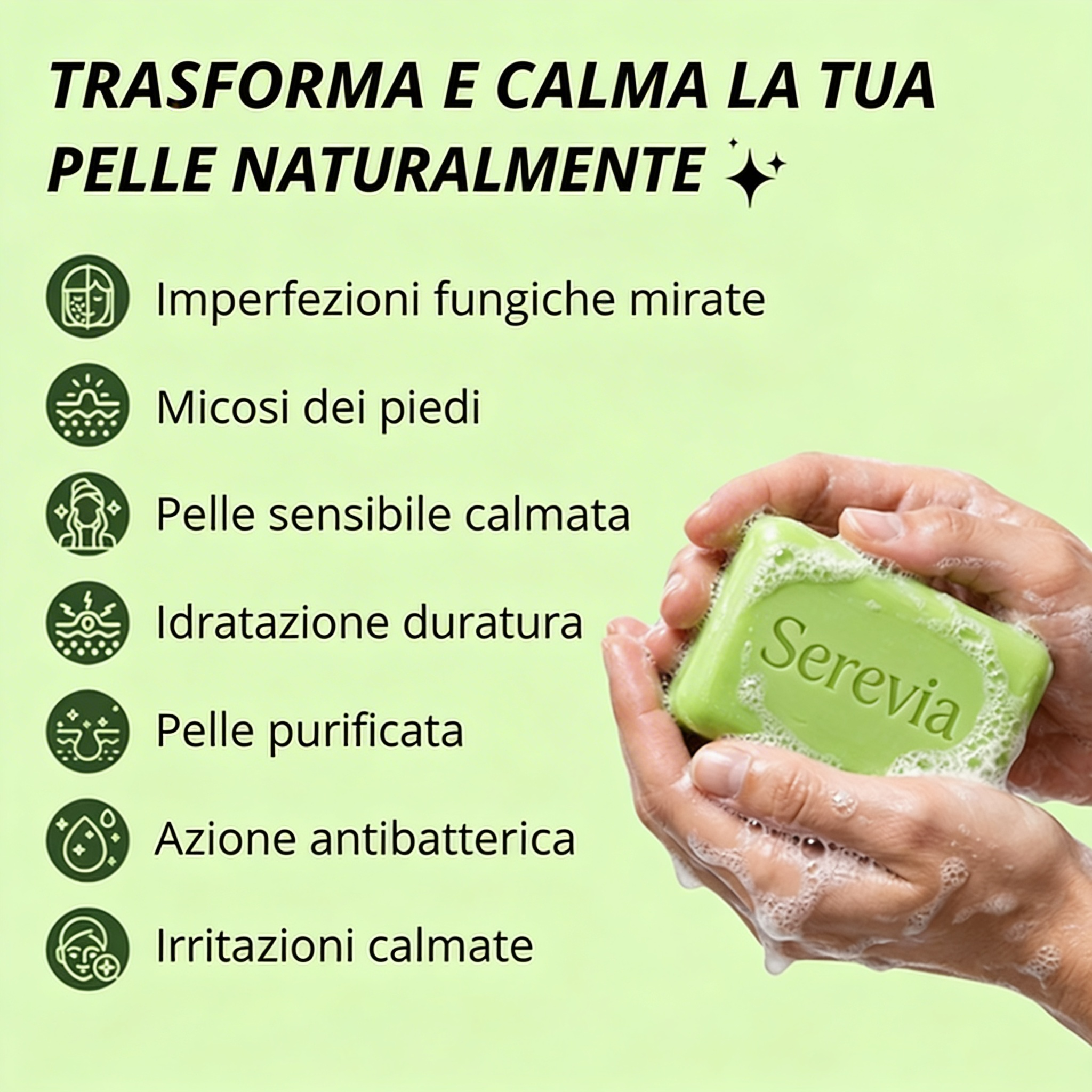 Serevia® Sapone Purificante Antifungino