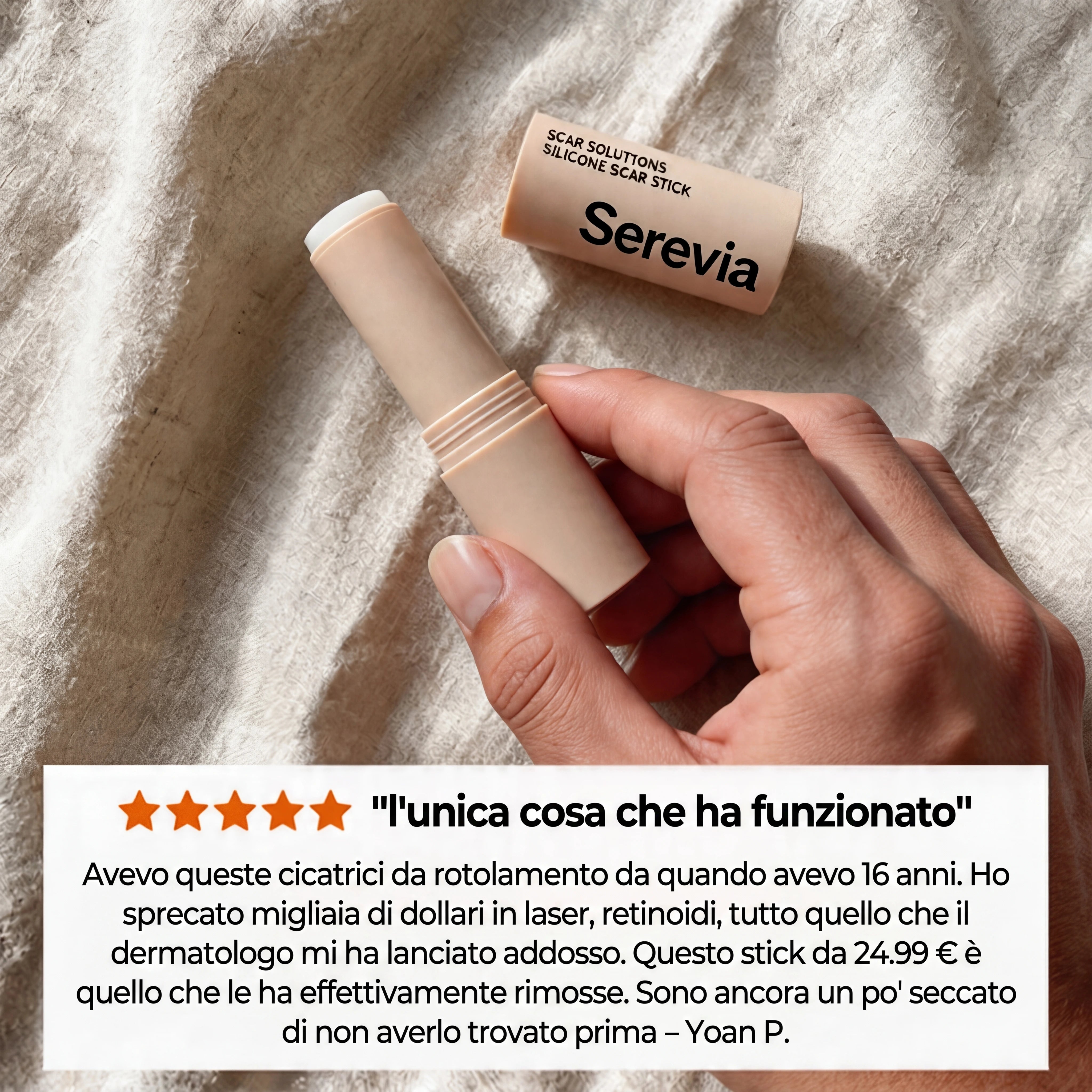 Barriera Riparatrice Invisibile per Cicatrici da Acne™