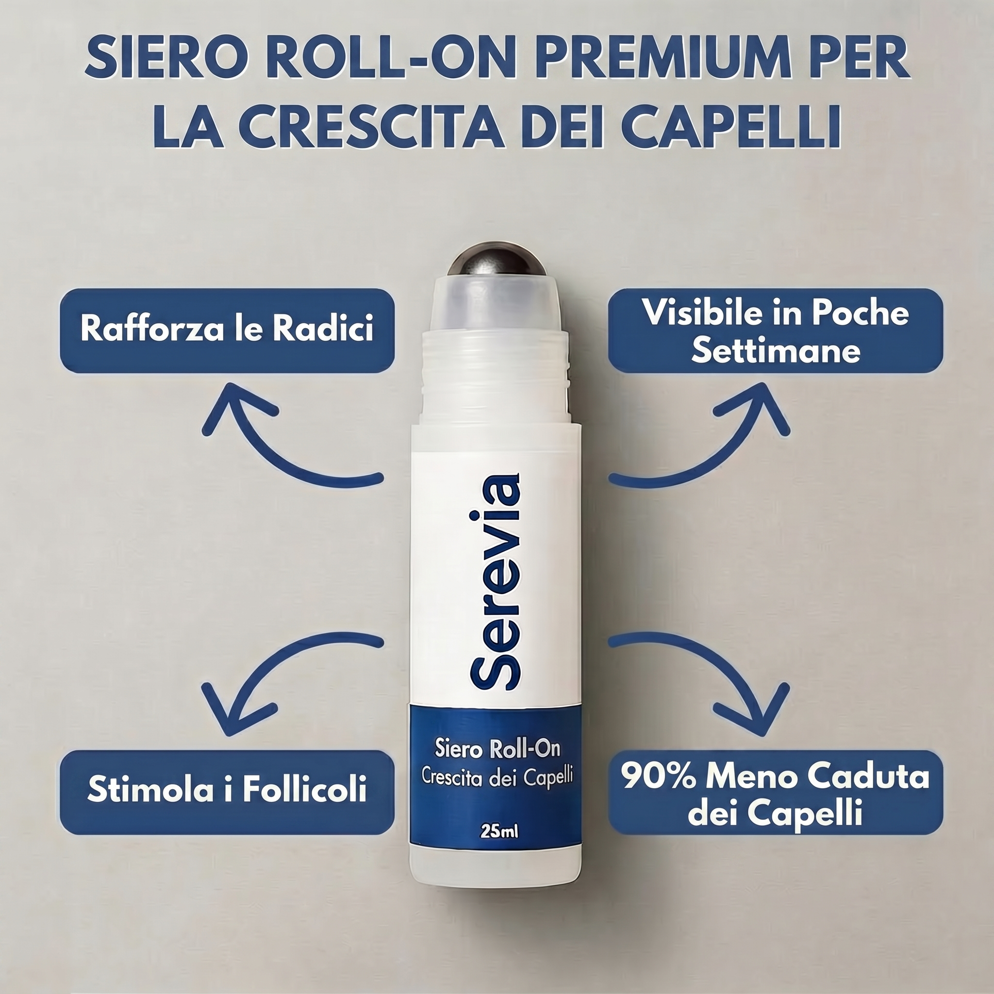 SEREVIA - SIERO RICRESCITA CAPILLARE